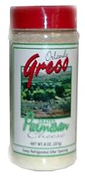 Grated Parmesan Cheese (OrlandoGreco) 8oz, plastic shaker