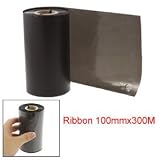 Black Thermal Transfer Barcode Carbon Ribbon 100mmx300M