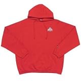 Ohio State Buckeyes NCAA Goalie Hooded Sweatshirt by Antigua (Dark Red)