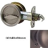 KWIKSET 33510 ROUND POCKET DOOR LOCK