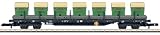 Marklin 82584 DBAG Flat with covered container loads
