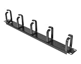 StarTech.com 1U 19-Inch Metal Rackmount Cable Management Panel, CABLMANAGER2