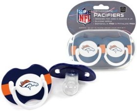Denver Broncos Pacifiers - 2 Pack