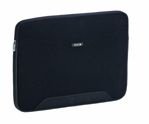 SOLO CQR Collection CheckFast Airport Security-Friendly Laptop Sleeve for Notebook Computers up to 16 Inches, Black, CQR103-4