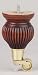 Reeded Shropshire Antique Finished Wooden Leg click Drop Down Box For Other Finishesincludes Castor 150mmh Sets Of 4