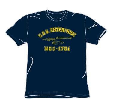 Star Trek Enterprise Athletic NCC-1701 T-Shirt