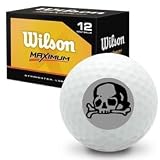 Skull and Bone Wilson Maximum Novelty Golf Balls