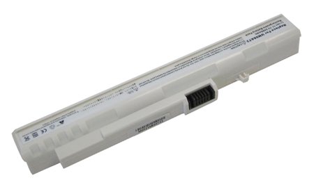 Laptop Battery for Acer Aspire One A110, A150, AOA110 AOA150 ZG5 Series, UM08A31, UM08A51, UM08A71, UM08A72, UM08A73, UM08A74, UM08B31, UM08B71, UM08B72, UM08B73, UM08B74 (White, 3 cells)