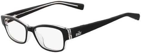 Nike Eyeglasses 5527 001 Black/Crystal Demo 49 15 130