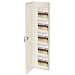 Master Lock 7124D Heavy Duty Key Cabinet, 28-3/4 x 7-1/2 x 3 Inch