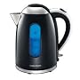 Morphy Richards 43340 DOME JUG 3.1KW  STEEL  BLACK COATED BODY - QUIET, Light