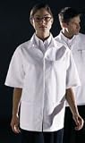 [Itm] White, Large [Acsry To]: Unisex Zip Front Smock - White, Large