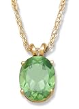 14KT Ladies 2.00CT Peridot Pendant - B0002CVNK2