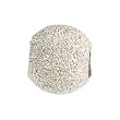 Kera Sterling Silver Stardust Finish Smart Bead