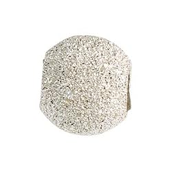 Kera Sterling Silver Stardust Finish Smart Bead