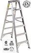 Louisville Master AM1003 3-ft Extra Heavy Duty Aluminum Twin Front Step Ladder 300 lbs capacity