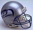 Seattle Seahawks 1983-2001 Throwback Riddell Deluxe Replica Helmet - Football Sports Merchandise