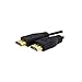 6ft (1.8M) High Speed HDMI Cable Male to Male with Ethernet Black (6 Feet/1.8 Meters) Supports 4K 30Hz, 3D, 1080p and Audio Return CNE86185