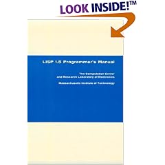 LISP 1.5 Programmer's Manual