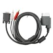 6ft Premium VGA Cable w/ Digital Optical Audio Port for Microsoft Xbox 360 to TV equipment