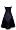 50's Strapless Satin Formal Bridesmaid Prom Dress