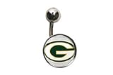 Green Bay Packers Navel Belly Ring