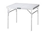 Design Alu Campingtisch klein faltbar klappbar – Aluminium Picknick-Tisch – extra leicht