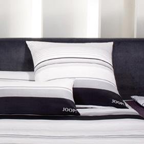 JOOP! Fine Lines Kissenbezug schwarz
