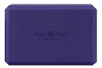 Hugger Mugger 4-Inch Foam Yoga Block (Purple)