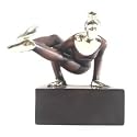 Yoga Posture Figurine, Astavakrasana (Crooked Limb Sage)