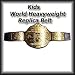 Sporting Goods : WWE Raw Heavyweight KIDS Replica Wrestling belt