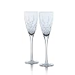 Mikasa Celebrations Cherry Blossom 8-Ounce Clear Flute Glass