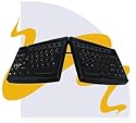 Goldtouch Adjustable Keyboard - Keyboard - PS/2 - white - retail