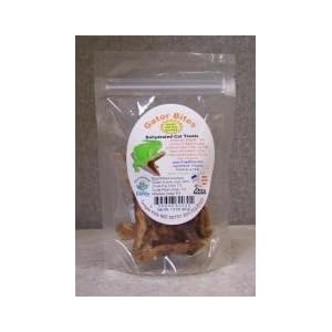 Cat Treat - Dehydrated Alligator Bites Pet Snack - 1.5 oz Bag by 