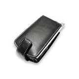 Samsung SCH-i730 with Extended Battery Leather Flip Top Case /w belt clip