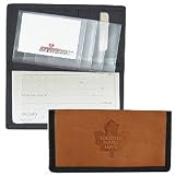 Toronto Maple Leafs Leather/Nylon Embossed Checkbook Cover