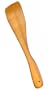 Designs By Baerreis, Stir Fry Spatula, Natural Mahogany Wood, Right Hand, USA Carved