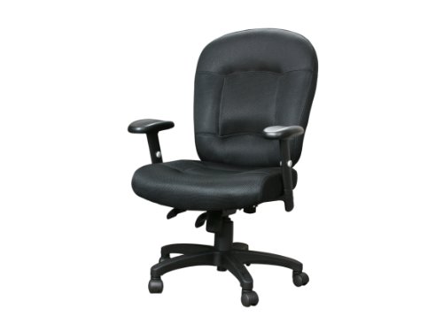 Rosewill RCT04BF Black Multifunctional Mechanism Middle Back Fabric Office Chair On Sale