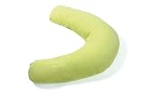 Baby Boum Soft, Cotton Rich washable Maternity Cushion Cover in Lime - 190cm long from the Cotty Lime Collection
