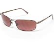 Coach Sunglasses S511 Hudson Mahogany Frame with Amber Rose Lenses
