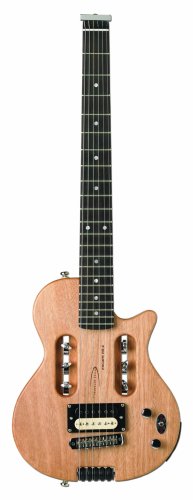 Traveler Guitar Escape EG-1 Electric Travel Guitar (Natural Satin, Deluxe Gig Bag)
