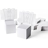 Surepromise Chair Placecard Favor Boxes Wedding Party Housewarming Reception Shower Gift Kit