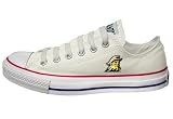 Converse Chuck Taylor All Star Lo Top Unbleached White Appalachian State University Mascot Canvas