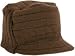 Beanie Cap with Bill Hat, Brown, One Size