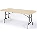 Lifetime 6-Foot Utility Table with 72-by-30-Inch Molded Top, Almond
