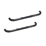 Chevy Silverado 1500 Regular Cab Black Side Bars / Nerf Bars - Fits 1999, 2000, 2001, 2002, 2003, 3004, 2005, 2006, 2007, 2008, 2009, 2010, and 2011 Silveado 1500 Regular cab.