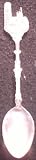 Mechelen, St. Rombout Souvenir Spoon Silver