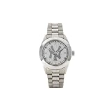 New York Yankees Ladies/Child Sapphire Series Crystal/Platinum Watch - MLB Baseball