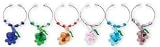 Grapes Wine Glass Markers 08 139