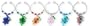 Grapes Wine Glass Markers 08 139